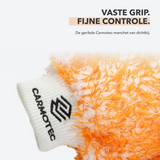 Manchet van de Carmotec Washandschoen voor vaste grip en controle