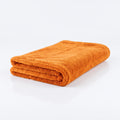 Carmotec XXL Droogdoek – zachte oranje microvezel droogdoek voor het streeploos drogen van camper en caravan