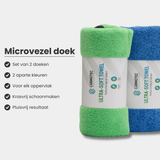 Microfiber towel set