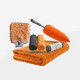 Carmotec 6-Delig Accessoires Pakket – washandschoen, velgenborstel, borstel-overtrek, droogdoek en meer