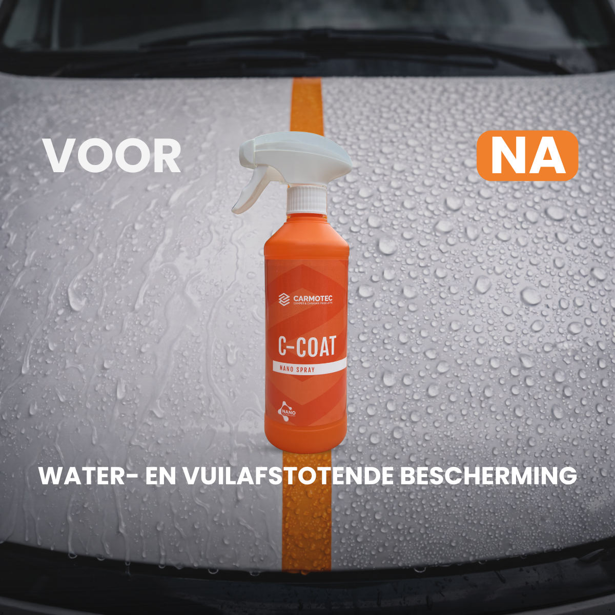 Carmotec C-Coat Nanospray toepassing – keramische beschermlaag aanbrengen op camper of caravan