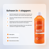 Carmotec Wash camper- en caravanshampoo – stap-voor-stap wasinstructie voor krasvrij wassen